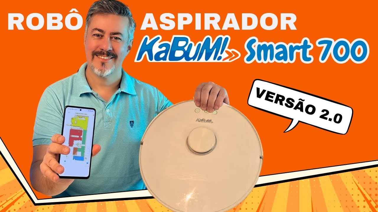 Robô Aspirador KaBum SMART 700   Nova Versão 2 0