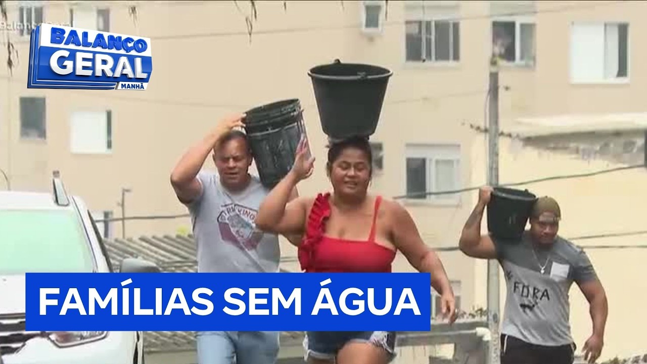 Moradores de Cotia reclamam de escassez e qualidade ruim da água nas torneiras
