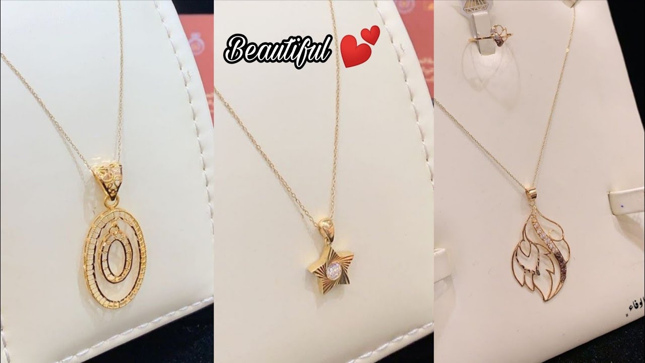 Latest Simple & Beautiful gold necklace designs 2021