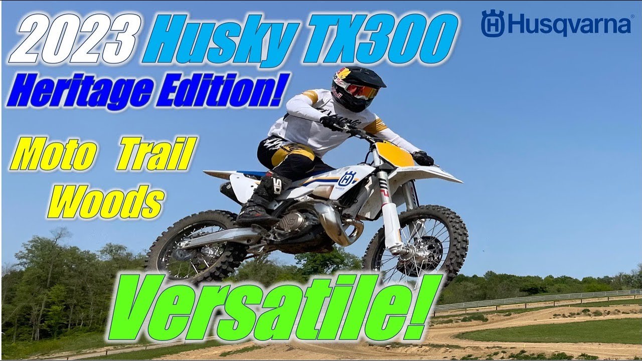 2023 Husqvarna TX300 Heritage Edition Does it All Ride