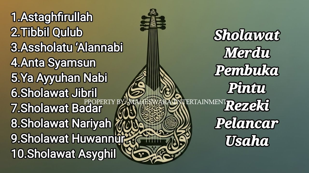 SHOLAWAT JIBRIL PEMBUKA REZEKI DAN AMPUNAN | ISTIGHFAR MENENANGKAN HATI