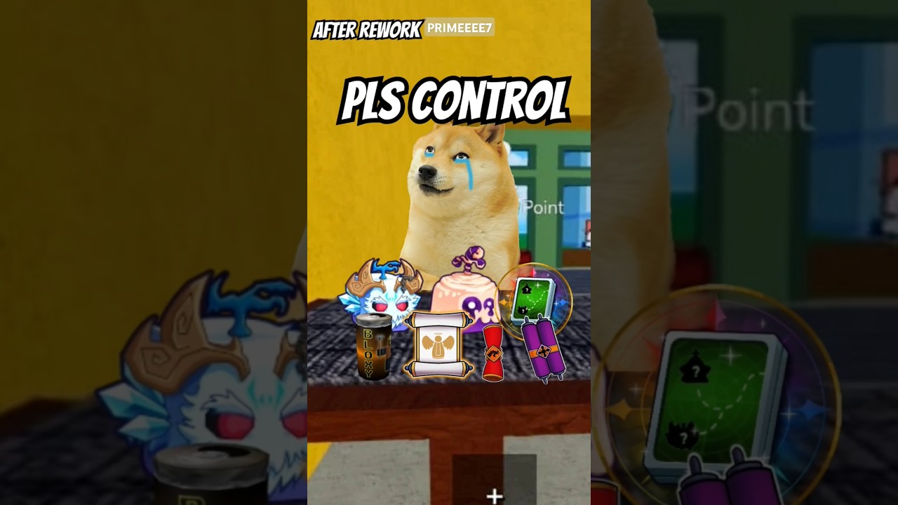 Blox fruits control rework ⚡ #bloxfruits #roblox #doge