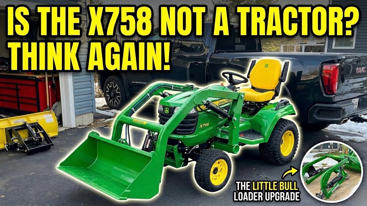 Превращаем мой погрузчик John Deere X758 в мини-монстра! | Little Bull Loader