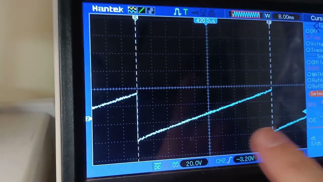 Configure a Signal Generator to Sweep for profiling Filters on an oscilloscope