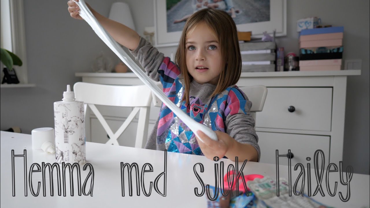Hemma med en sjuk Hailey - 17 okt VLOGG