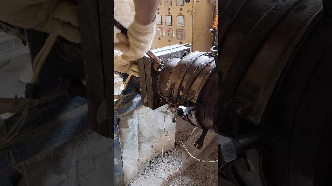 pvc pipe making jali change process 