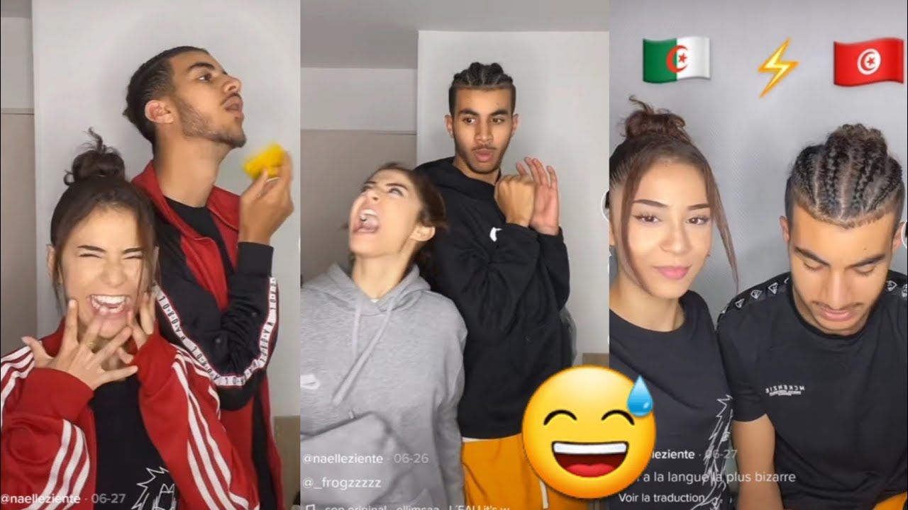 Nael et sana Quizz mot 🤣 Meilleur Tiktok Fran&ccedil;ais du moment 2021 #Shorts