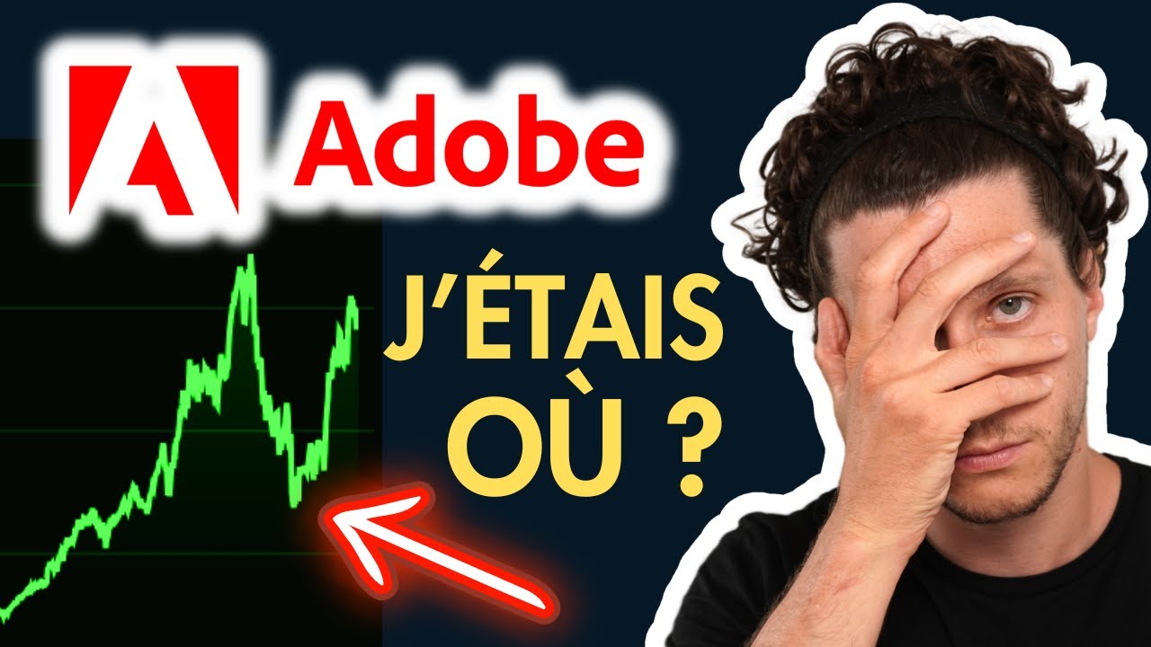 J'analyse l'action Adobe : Une des meilleures actions que j'ai trouvé !