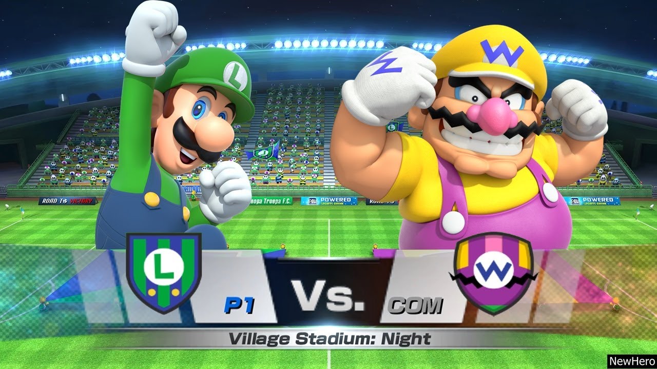 Mario Sports Superstars - Luigi/Daisy Vs. Wario/Waluigi