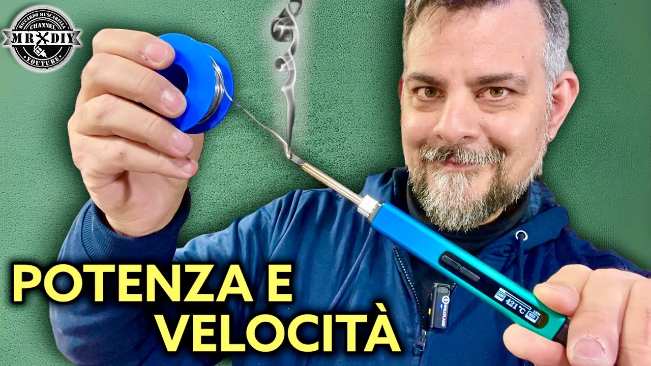 Questo saldatore per stagno USB ti stupirà. 400° Ronguan alluminio Display XIAOMI Feizer RGS65 65W