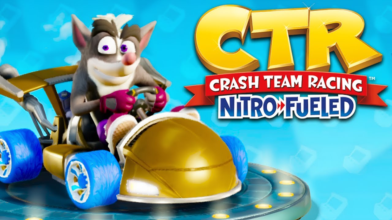 Skunk Crash's Glowing Wheel Cup Race - Crash Team Racing Nitro-Fueled