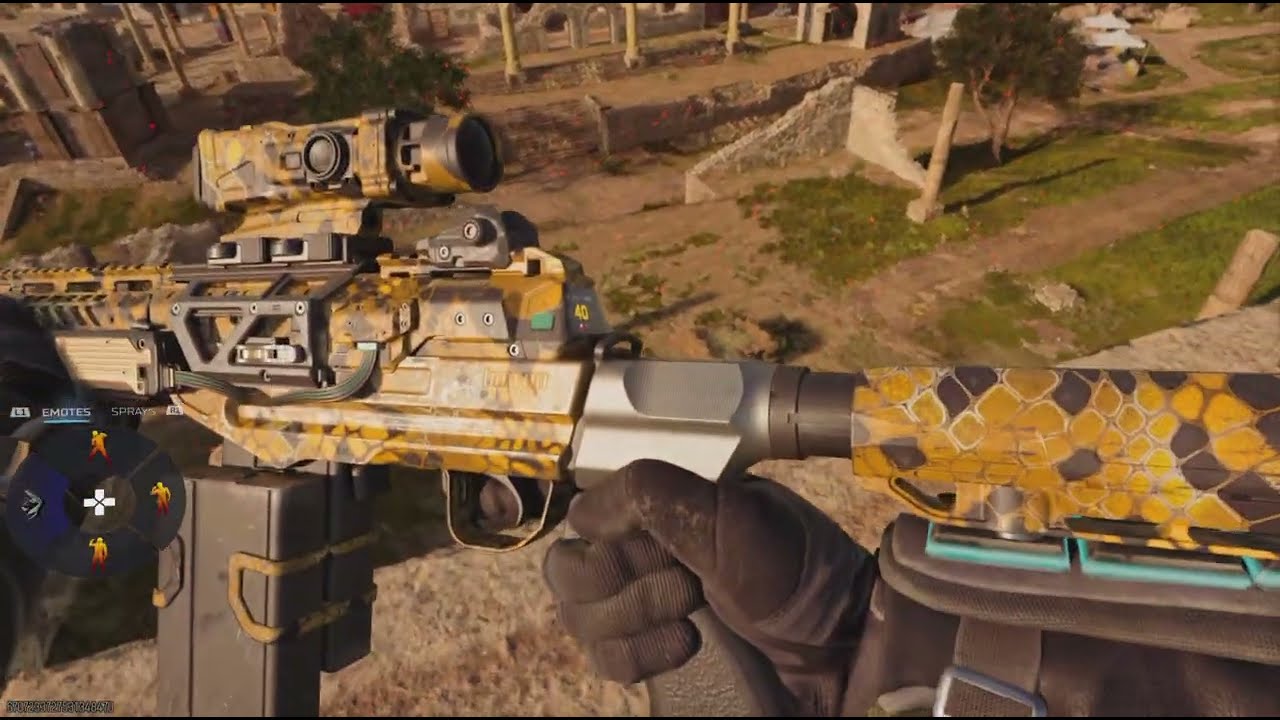 Battle Rifles Molten Gold [Call of Duty Black Ops 7 Engame Camo Grind]