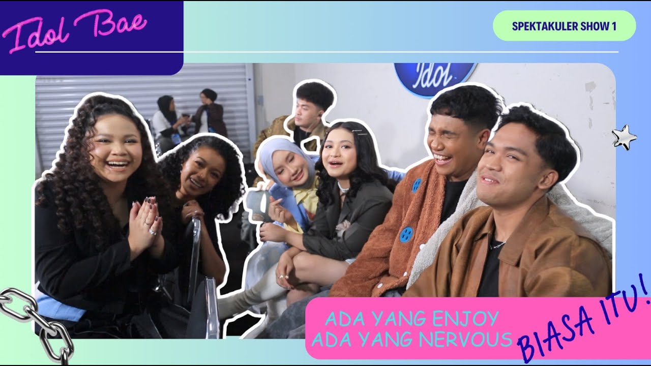 IDOL BAE |Day One coba panggung Spektakuler rasanya nano-nano 🙌🏻 INDONESIAN IDOL XIV  REACTION