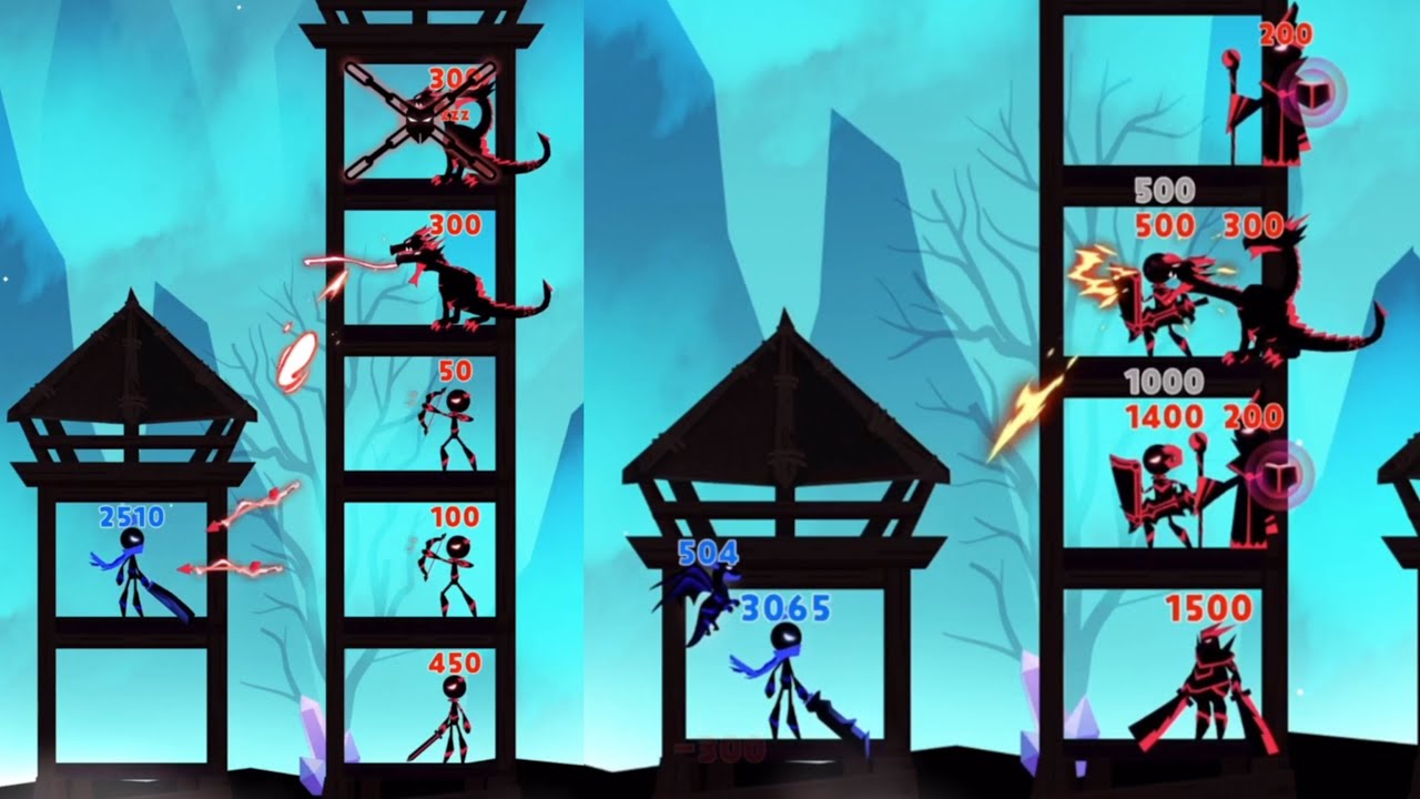 Hero Castle War: Tower Attack - Level 61-65 Gameplay Android, iOS