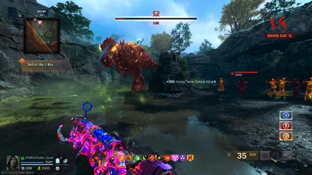 Using 2 Chopper Gunners in Shattered Veil Z-REX Boss Fight