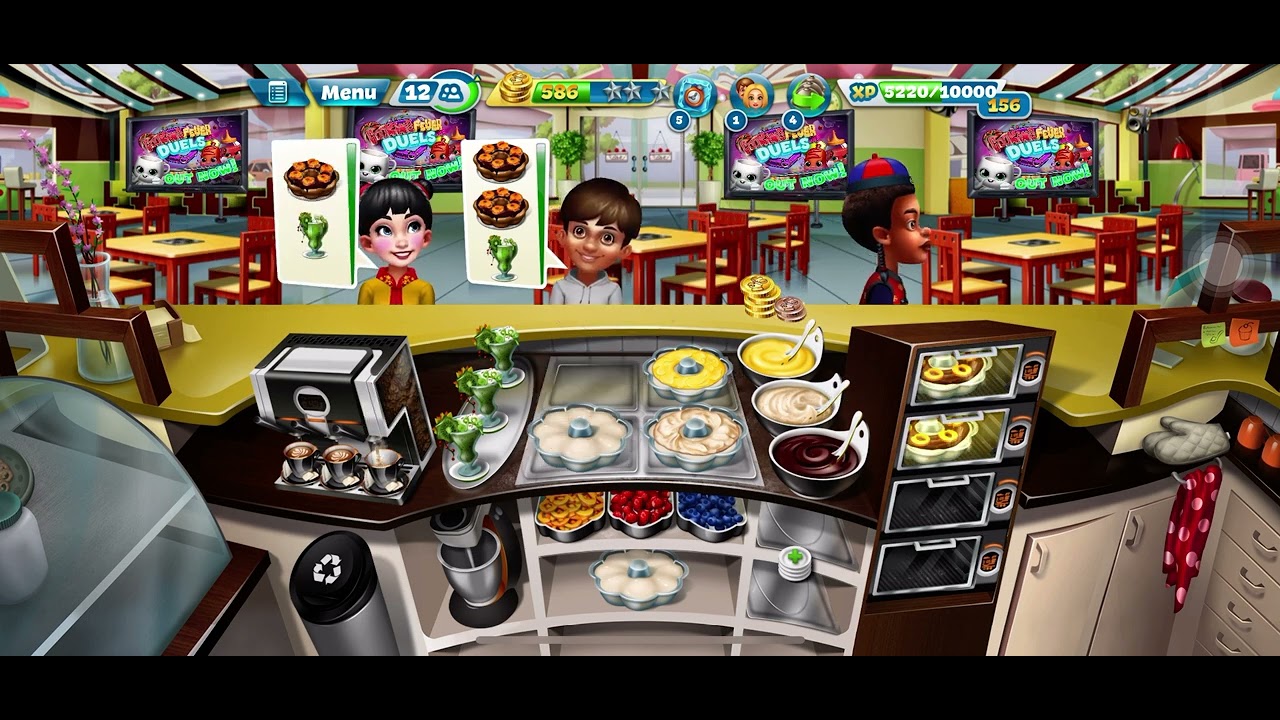 Cooking Fever - Bakery Level 40 (Fully Upgraded Kitchen)