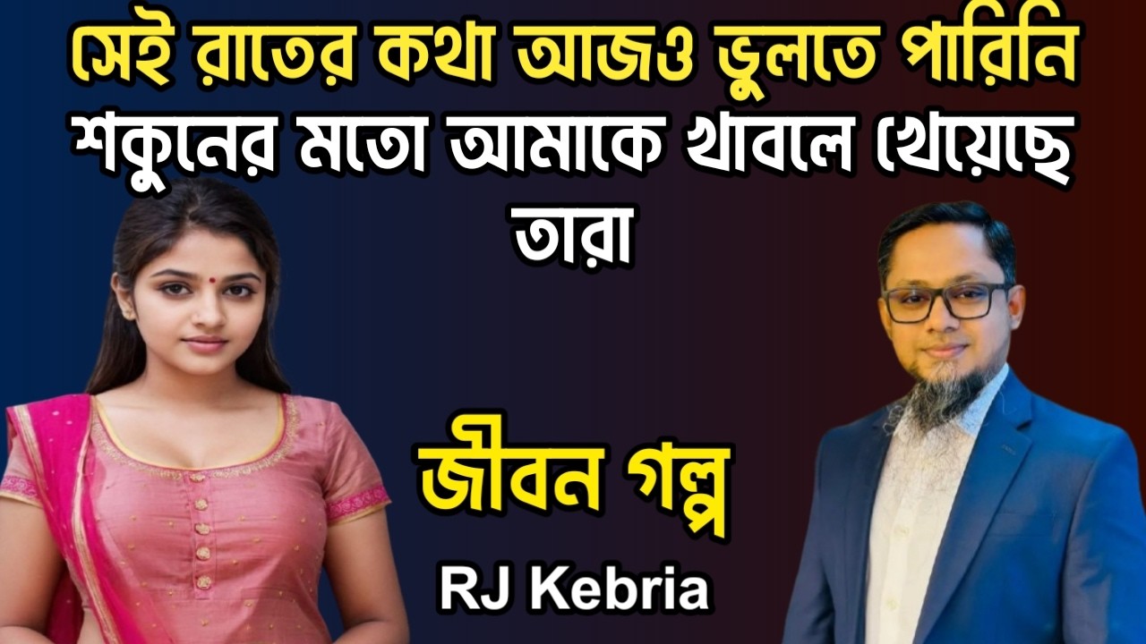 সেই রাতের কথা আজও ভুলতে পারিনি শকুনের মতো আমাকে খাবলে খেয়েছে | Jiboner Golpo |Hello 8920|RJ Kebriya