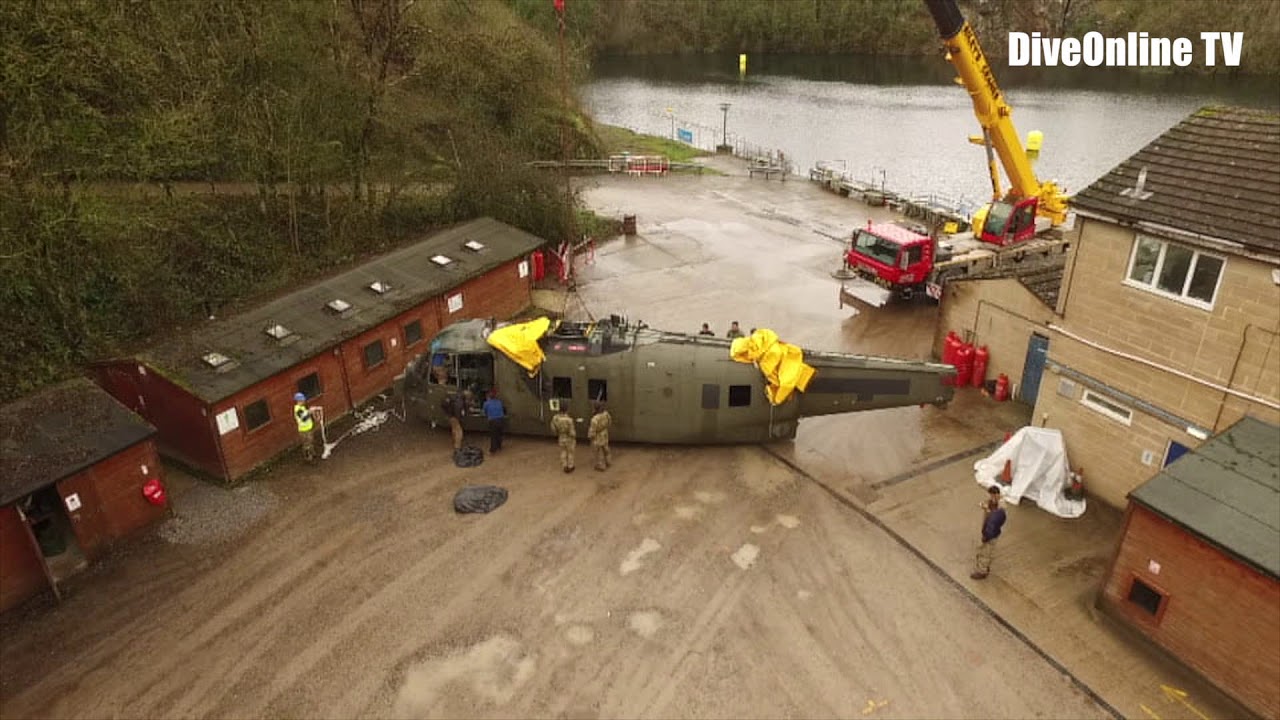 Vobster Quay SeaKing Sinking NEWS