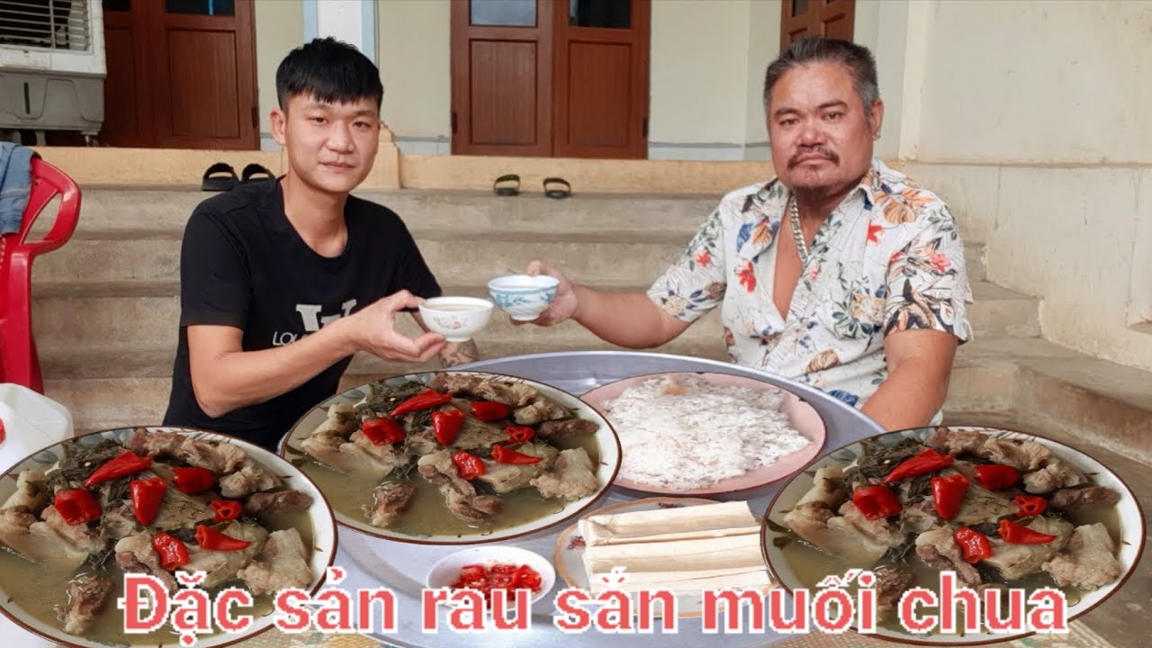 Rau Sắn Muối Chua.Nấu Cá Chép Rất Ngon | Nguyễn Ngọc Biển HN