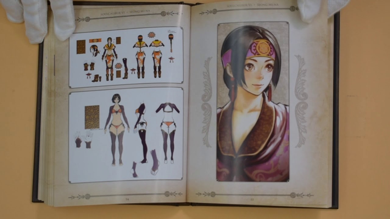 REVEAL PS4 COLLECTOR'S EDITION THE ART OF SOUL CALIBUR VI!!  (Art Book)