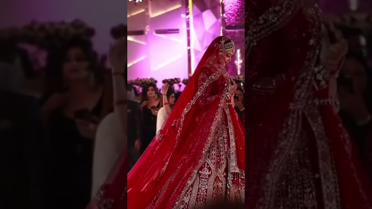 Royal Bride Entry | Red Theme Decor | Pakistani Wedding Marquee Lahore | The Pavilion Marquee Lahore