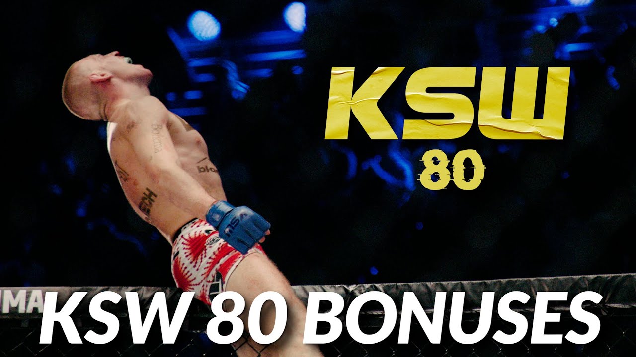 Walka, poddanie i nokaut wieczoru gali KSW 80 | Bonusy