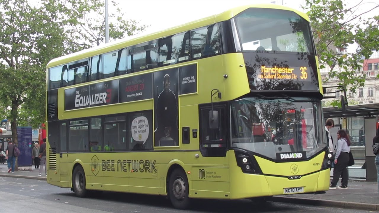 Buses Trains & Metrolink around Greater Manchester | August 2023