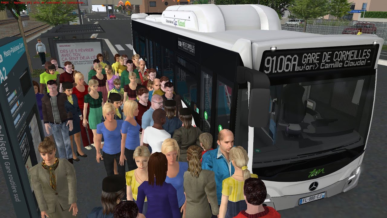 OMSI 2 | Ligne 91.06A | Mercedes-Benz Citaro C2 NGT V3 TAN | Grand-Paris-Moulon