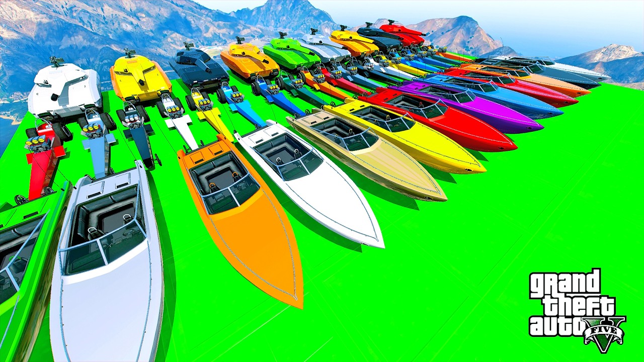 Double Flatbed Trailer Truck vs Speedbumps Train vs Cars BeamNG.Drive