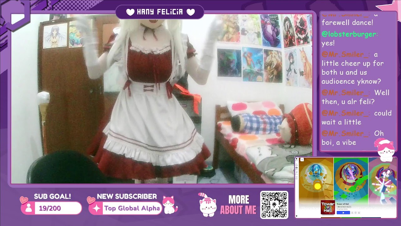 Kigurumi plays! Roblox Tower of Hell!