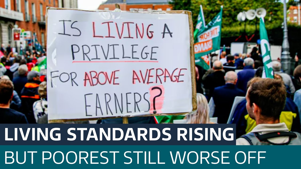 UK living standards slowly rising, but poorest are thousands of pounds worse off | ITV News