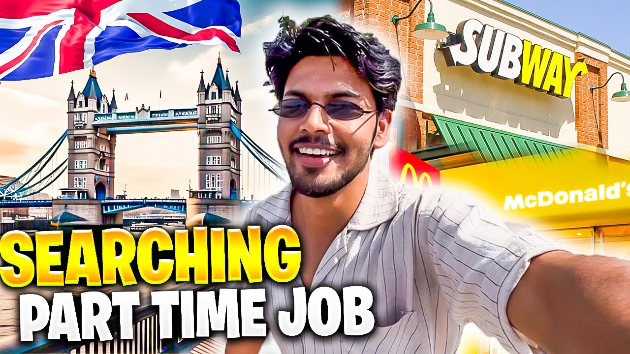 Searching Part Time Job In London🇬🇧 | Part Time Job Kaise Milega? 😱