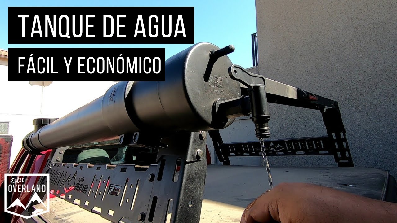 Tanque de AGUA - Fácil y Económico / Estilo Overland / 4K