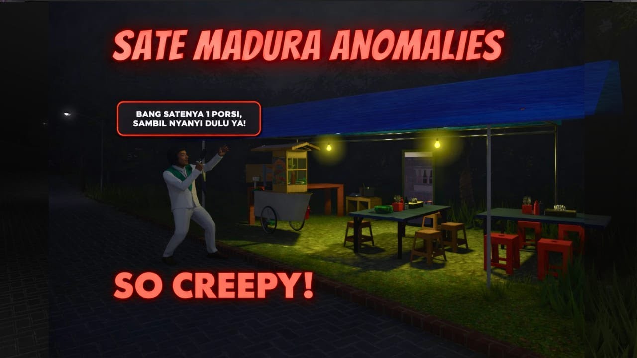 Sate Madura Anomalies Bikin Merinding! 😱 Penjualnya Nyanyi Tengah Malam | Live Gameplay