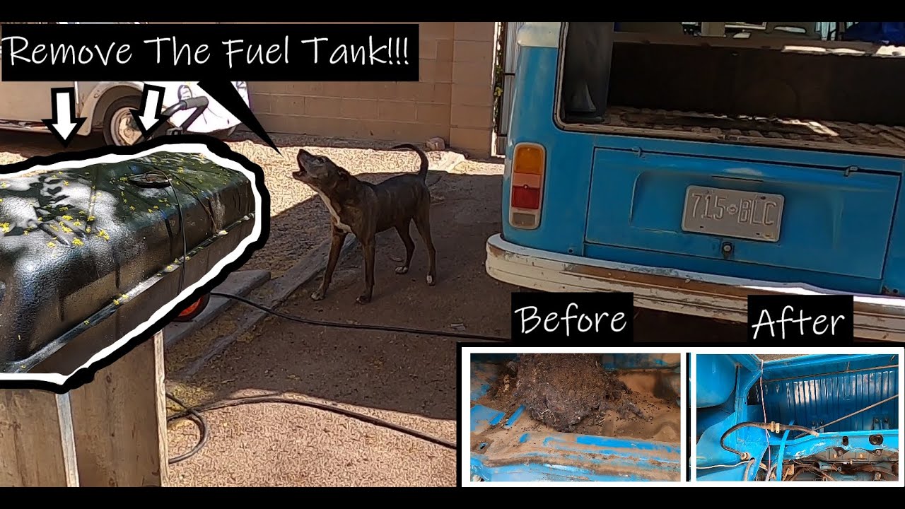 VW Bus Fuel Tank Removal And Installation
