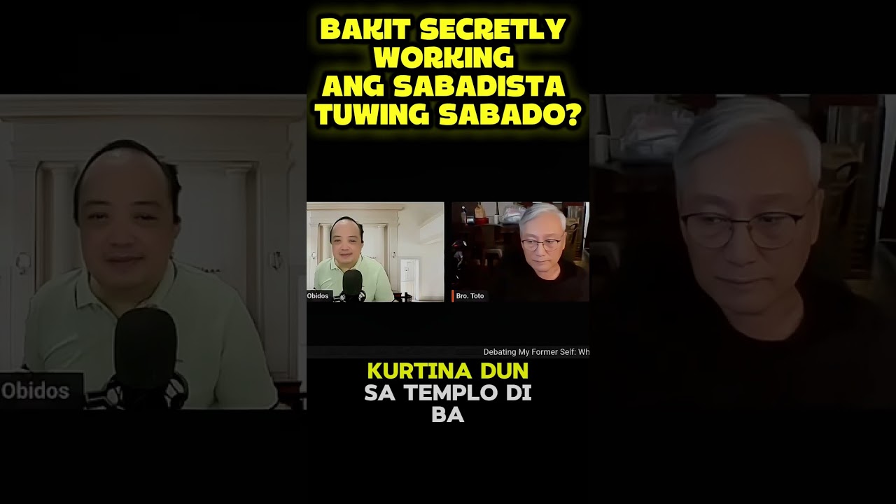 Bakit Secretly Working ang Sabadista tuwing Sabado?