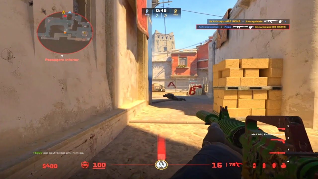 CS2 Premier - Mirage partida 2