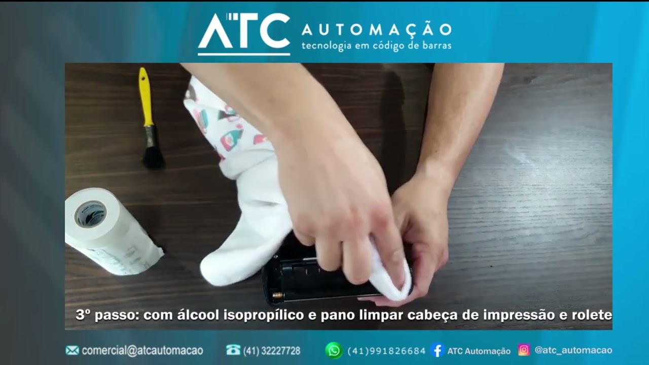 Manutenção Preventiva Zebra ZQ521
