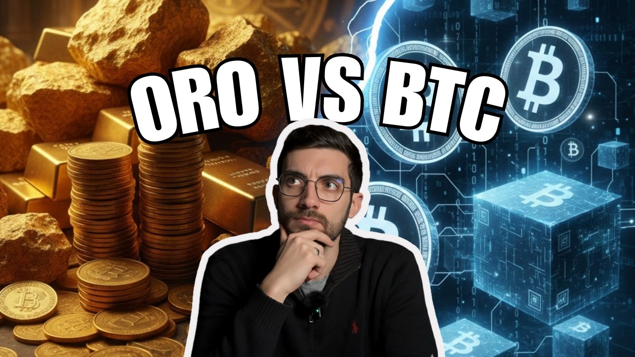 Meglio ORO o BITCOIN? Mettiamoli a confronto