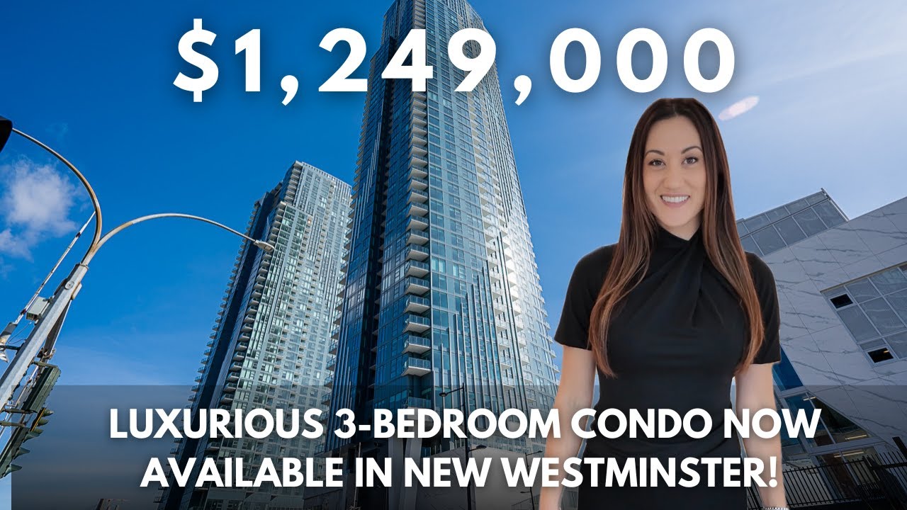 Home Tour Inside $1,249,000 luxurious Highrise apartment | New Westminster