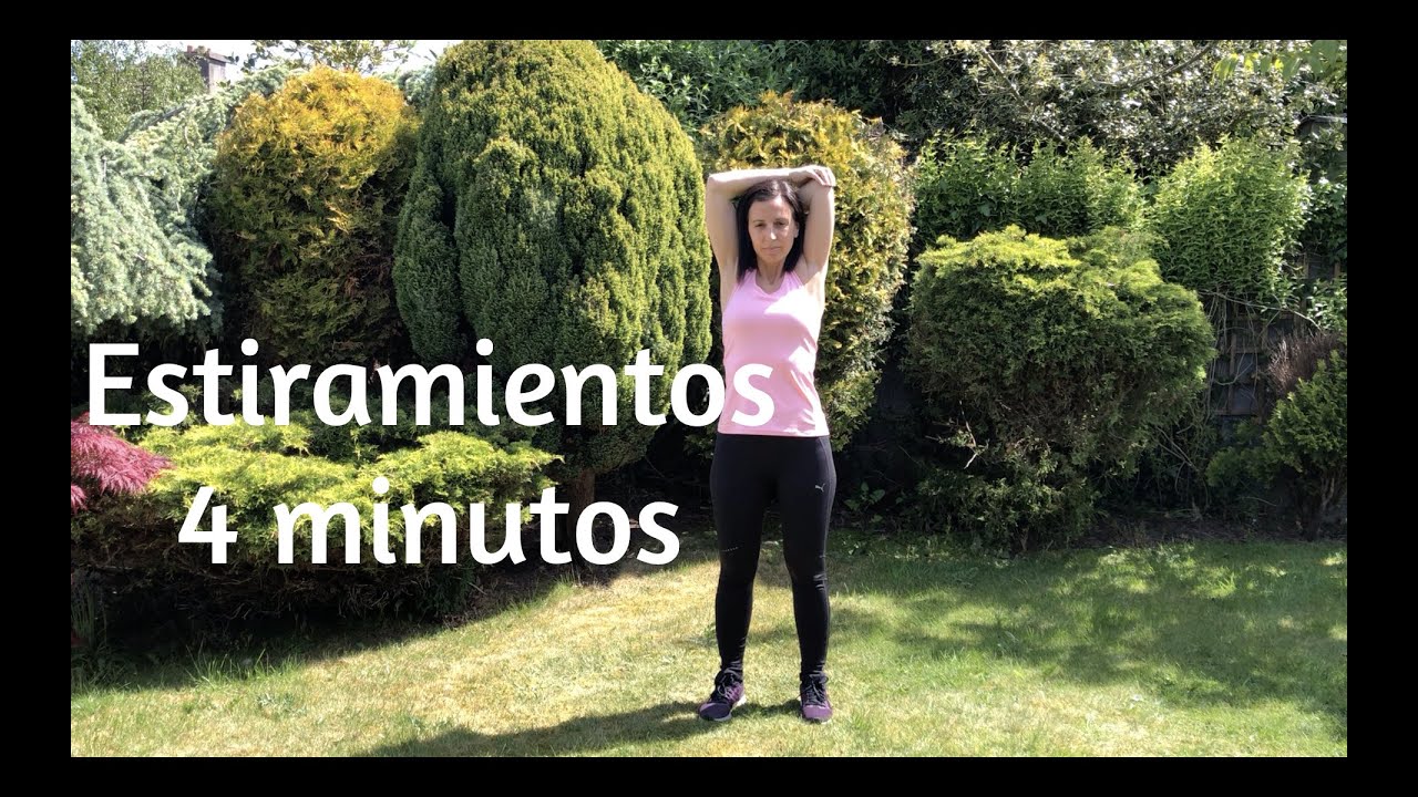 Estiramientos pre y post entreno.
