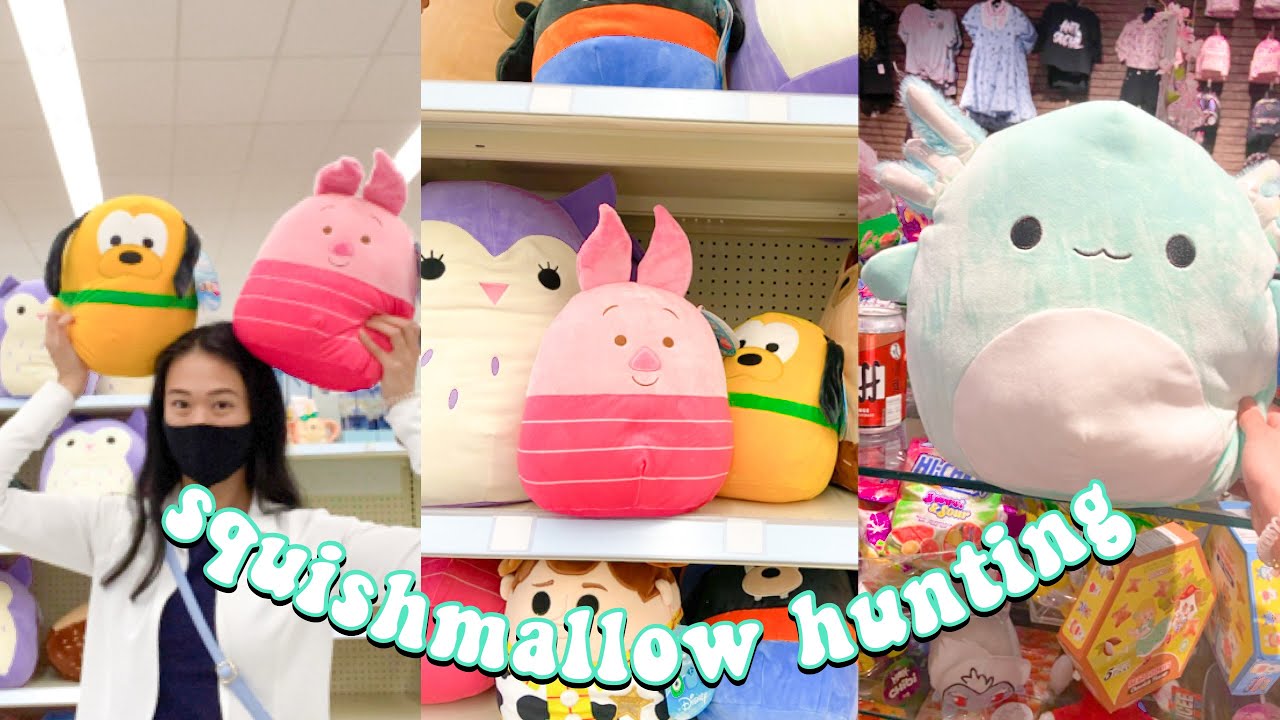 squishmallow hunting | squishmallow jackpot, packaging my giveaway, & more!