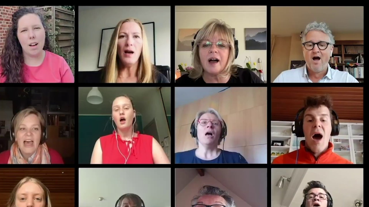 David Bowie - Heroes (Cover by New Vocal Pop Group & Friends, Virtual Choir)