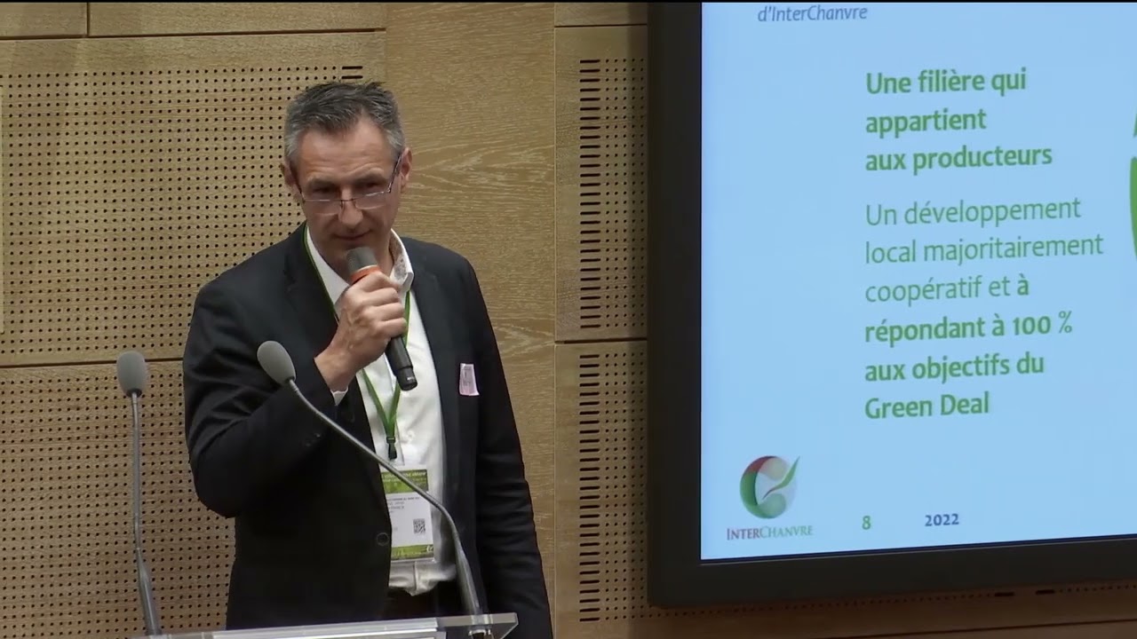 Congr&egrave;s All Hemp 2022 - 2 - Ouverture du congr&egrave;s par le pr&eacute;sident d'InterChanvre