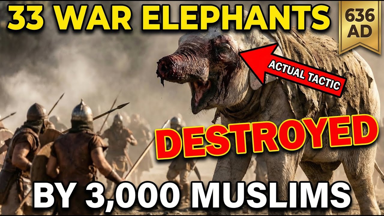 When 3,000 Muslims DESTROYED 200,000 Persians – Battle of Qadisiyyah
