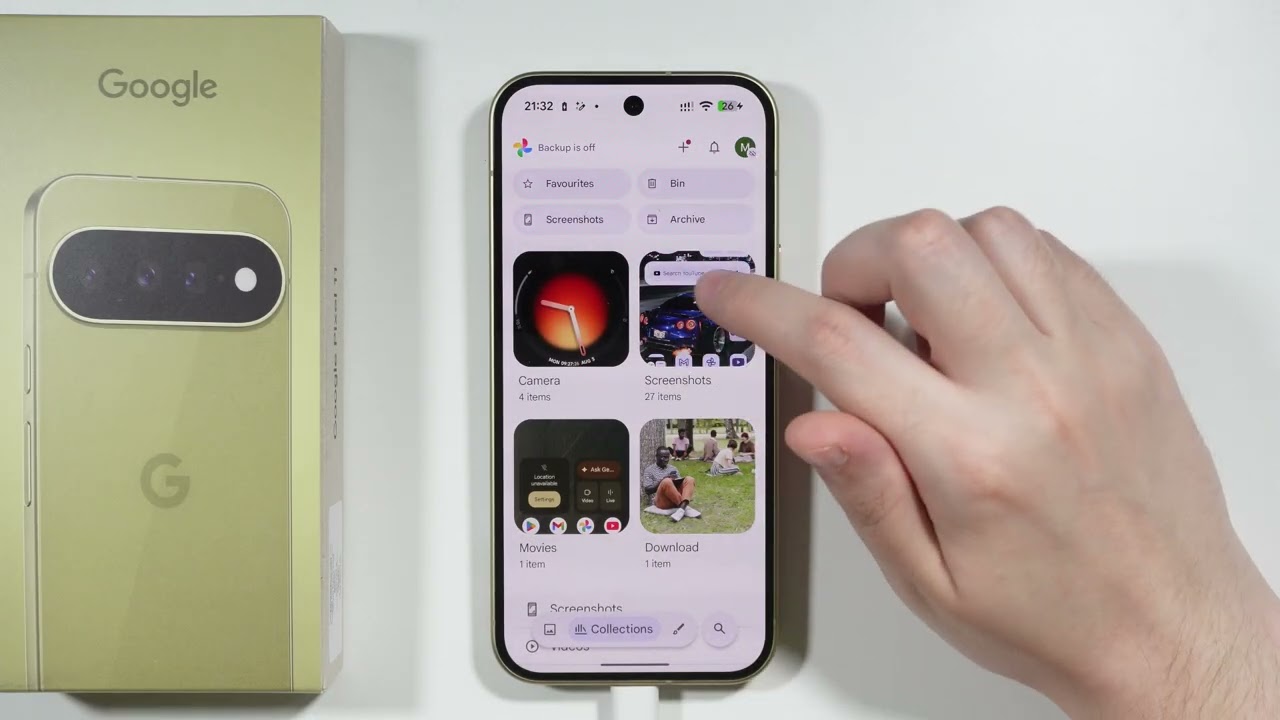 Google Pixel 11: как найти скриншоты