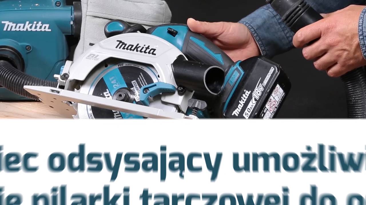 Akumulatorowa ręczna pilarka tarczowa Makita DHS680