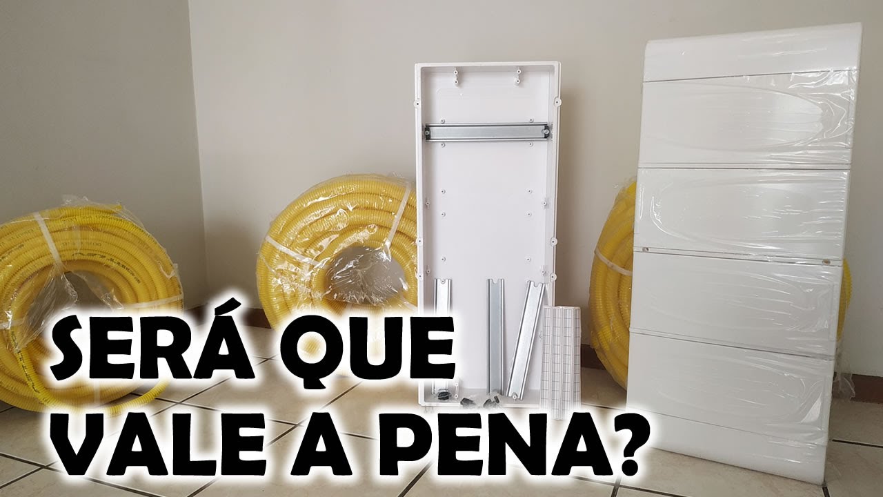 Quadro de Distribui&ccedil;&atilde;o Steck 48 Din Linha Ouro Box