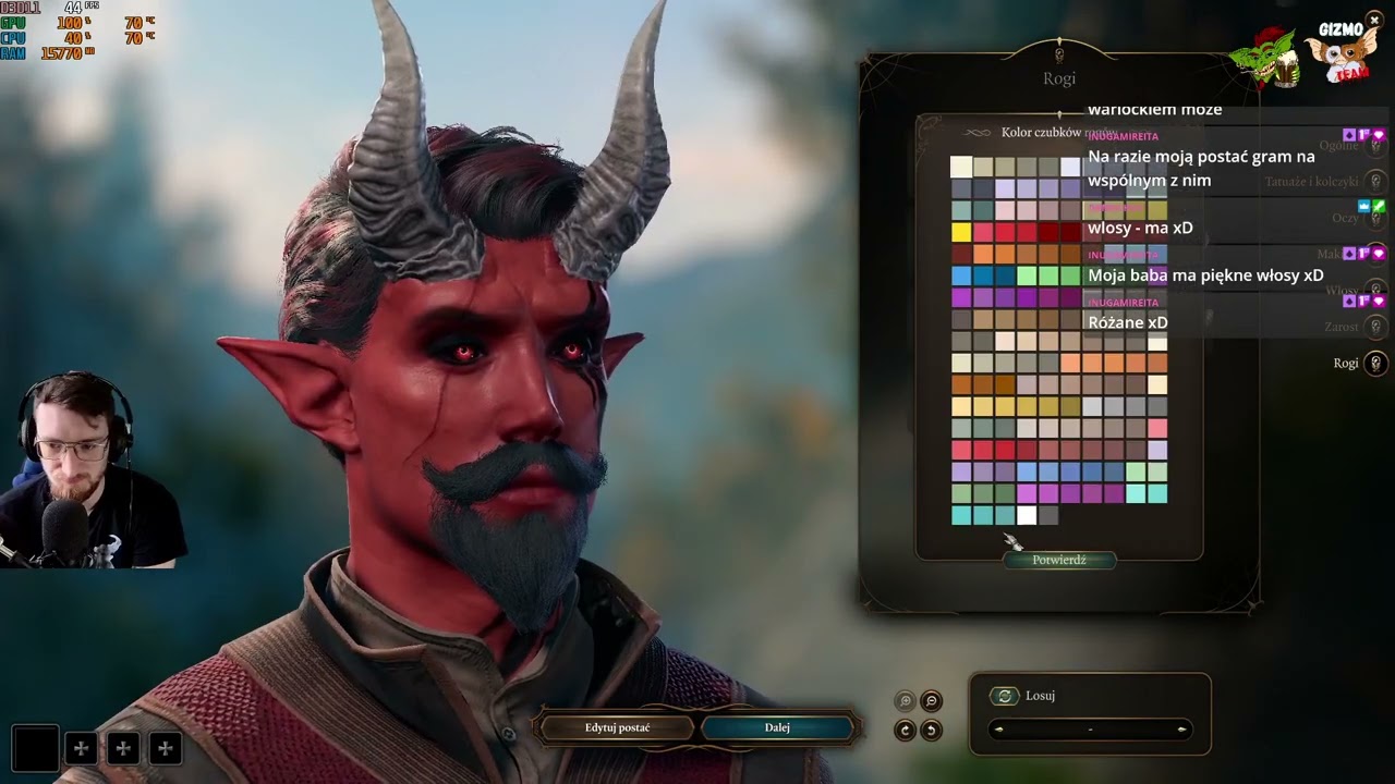 Baldur's Gate 3 #1 - Czarownik Mroczna Rządza