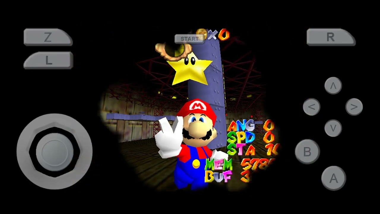 Gram w super Mario 64 ale nie mogę dotykać fioletowego i nie mogę ☠️i nie mogę otwierać 🌟🚪